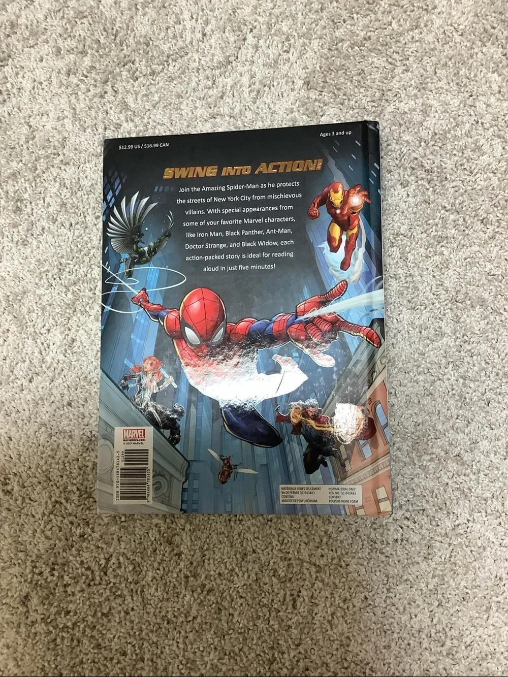 DC and Marvel 5 Minute Stories